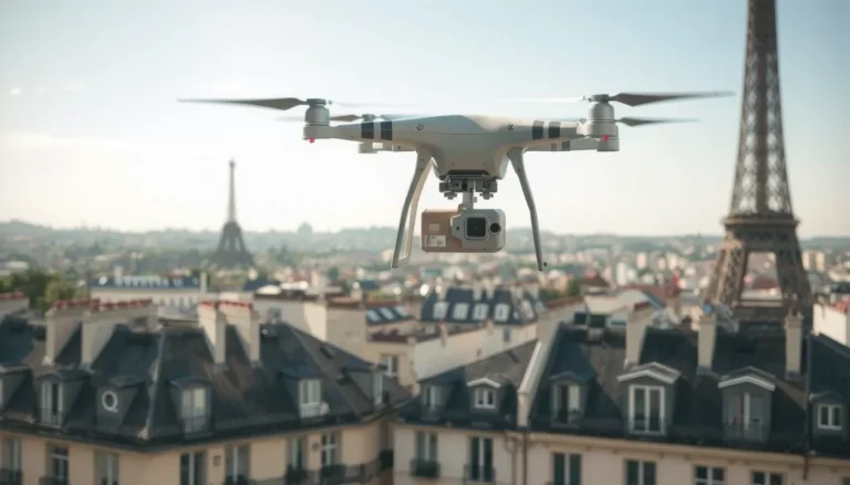 Logistique par drone à Paris : réglementation, avantages et perspectives