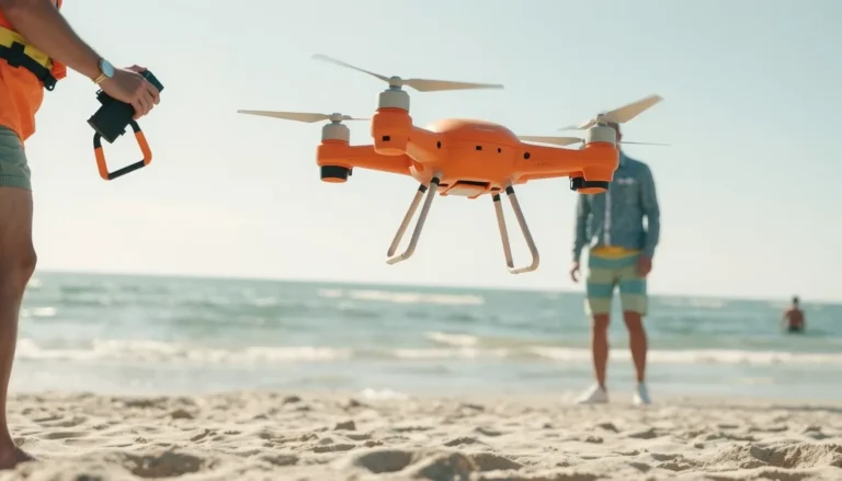 Drones de sauvetage en mer : fonctionnement, exemples et perspectives