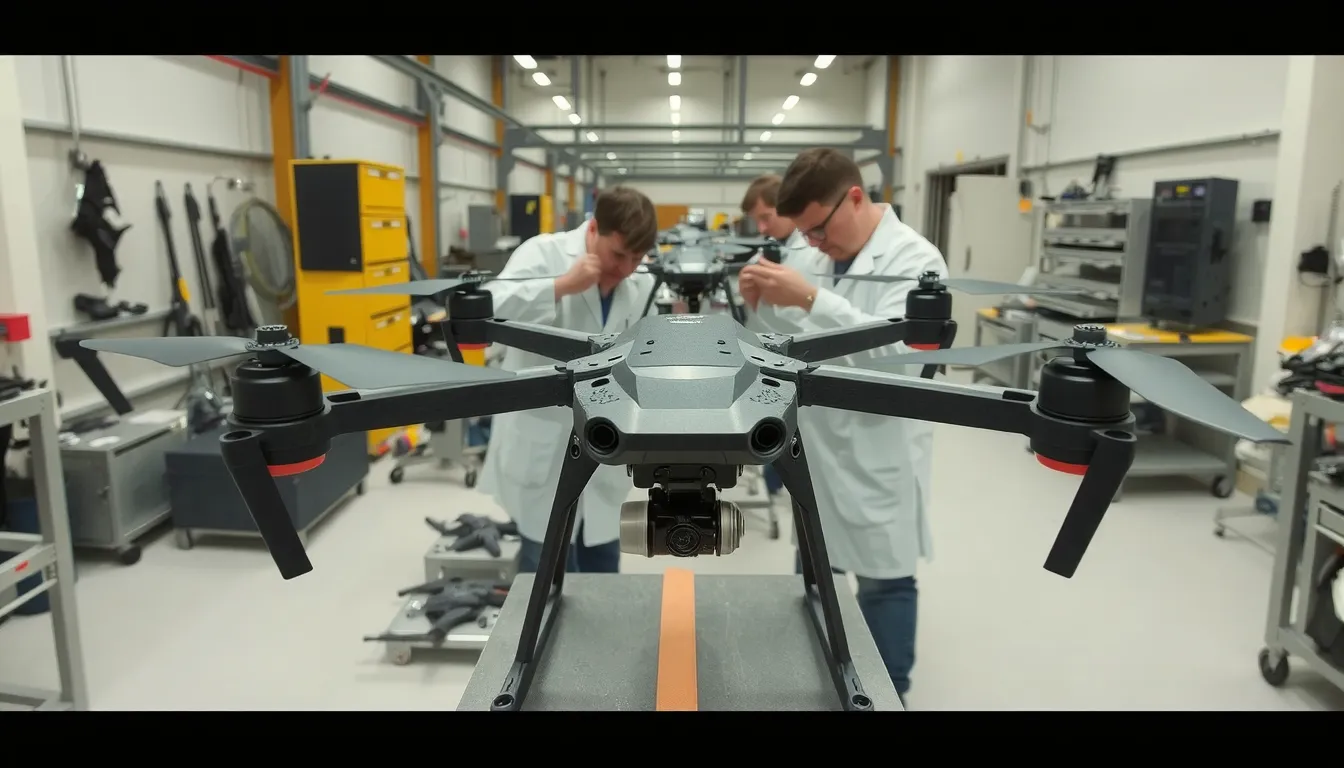 fabrication de drones en france