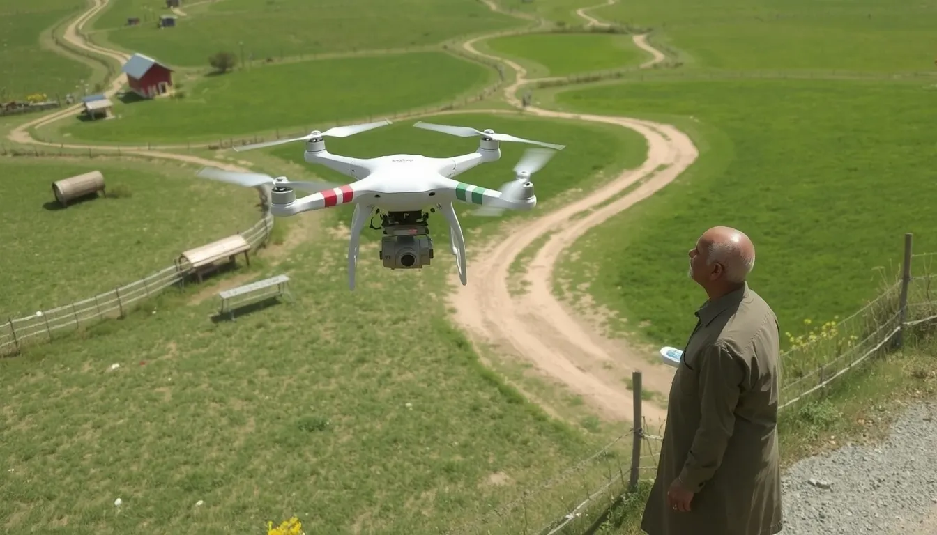 service de livraison par drones pour zones rurales paris