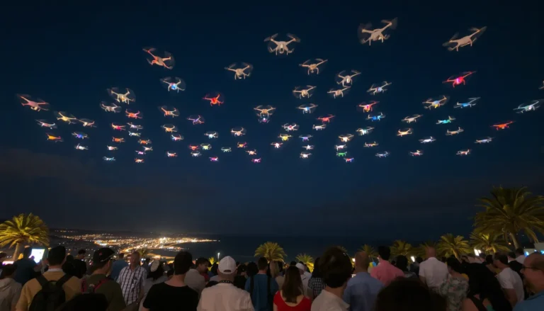 Spectacle de drones à Antibes : événements, informations pratiques et programmation