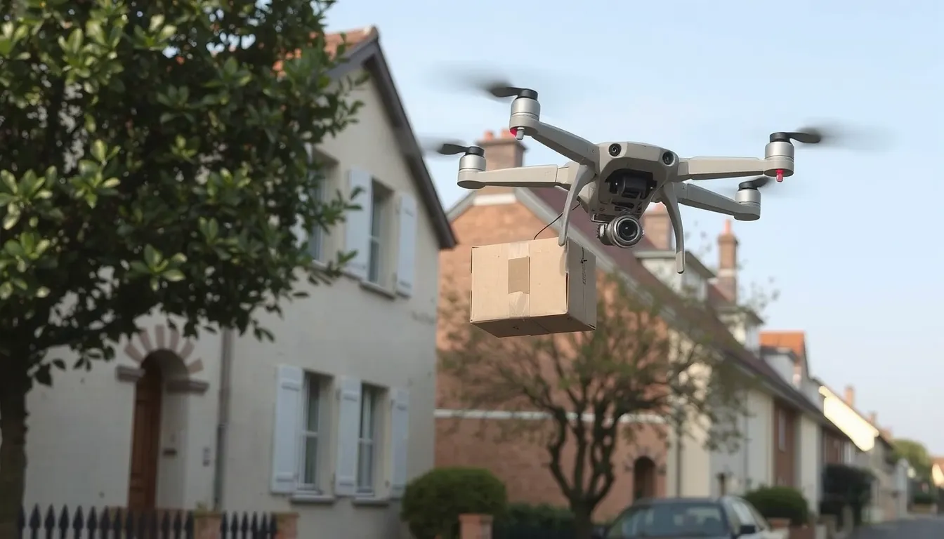 livraison par drone en france