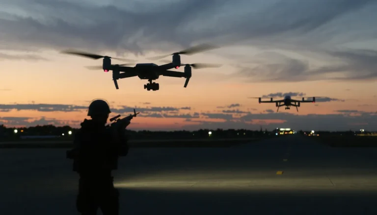 Des drones survolent la base de Creil, site du renseignement militaire