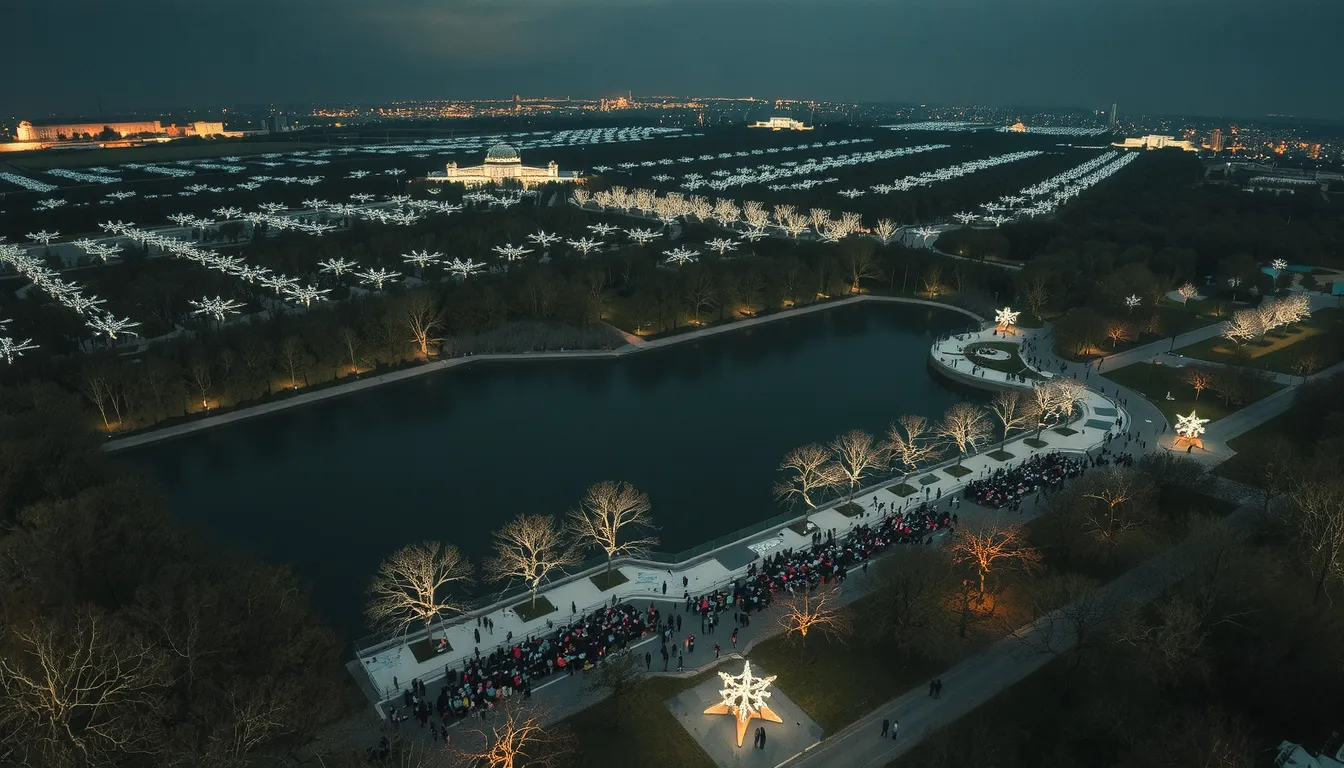 drones fete des lumieres lyon